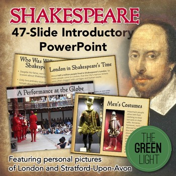 Preview of Shakespeare Introductory PowerPoint with Discussion Questions