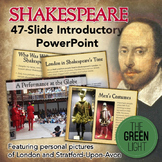 Shakespeare Introductory PowerPoint with Discussion Questions