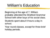 Shakespeare Life and Career Powerpoint Presentation