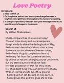 Shakespeare, Love Poetry and Text Messages