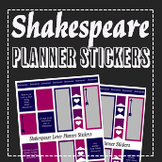 Shakespeare Lover Theatre Stickers