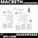 Shakespeare Macbeth Act I Crossword Vocabulary