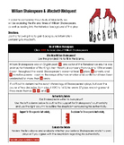 Shakespeare/Macbeth Webquest & Answer Key