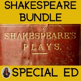 Shakespeare Novel Study Bundle for Special Education 4 plays