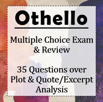 Preview of Shakespeare Othello: Comprehensive Multiple Choice Exam and Review