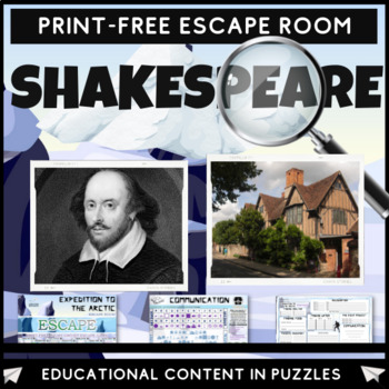 Preview of Shakespeare Plays Escape Room