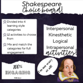 Shakespeare Project with Multiple Intelligences
