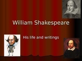 Shakespeare: The Man, The Myth, the Legend