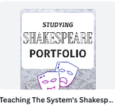 Shakespeare Portfolio - Use for Any Play & Any Grade!