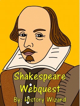 Preview of Shakespeare Webquest (Great Website)