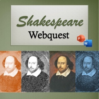 Preview of Shakespeare Webquest w/ PowerPoint