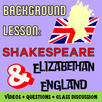 Preview of Shakespeare and Elizabethan England: Ted-Ed Viewing Guide