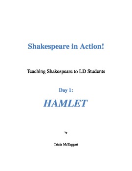 Preview of Shakespeare in Action Day 1 Hamlet