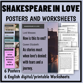 Shakespeare in Love Movie Worksheets and Posters