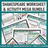 Shakespeare worksheets | Shakespeare activities | Workshee