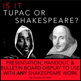 Shakespeare or Tupac Interactive Bulletin Board and Antici