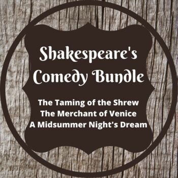 Preview of Shakespeare's Comedy Bundle