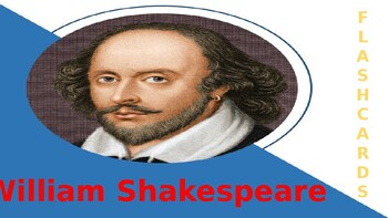 Preview of Shakespeare's Flashcards -ELA