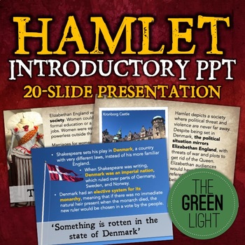 Preview of Shakespeare's Hamlet Introductory Presentation Activity