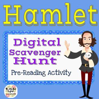 Preview of Shakespeare | Hamlet | Digital Scavenger Hunt Activity