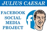Shakespeare's Julius Caesar Lessons – Facebook Project & L