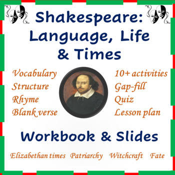 Preview of Shakespeare's Language, Life & Times Resource Pack