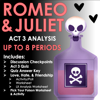 Preview of Shakespeare's Romeo & Juliet Analysis - Act 3