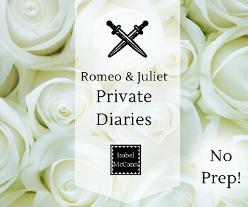 Preview of Romeo & Juliet Creative Project III: Private Diaries - Creative Writing