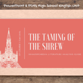 Taming of the Shrew | ELA Shakespearean Analysis Unit | PO