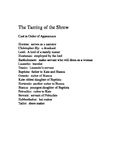 Shakespeare's The Taming of the Shrew 45 Minute Version!