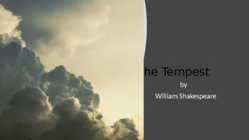 Preview of Shakespeare's The Tempest A.P. Questions - Comprehension and Analysis