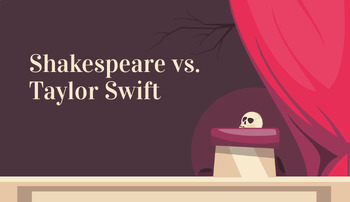 Preview of Shakespeare vs. Taylor Swift