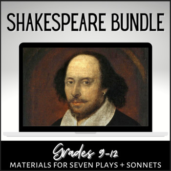 Preview of Shakespeare Bundle - Full Unit or Supplementary Lessons for Grades 9-12