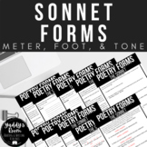 Shakespearean and Petrarchan Sonnets: Meter, Scansion, and Tone