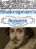 Shakespeare's Sonnets Unit (Handouts, Tests, Power Points)