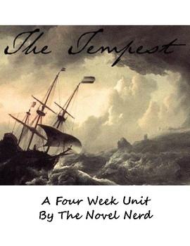 Preview of Shakespeare's The Tempest: 4-Week Unit w/ Final Exam