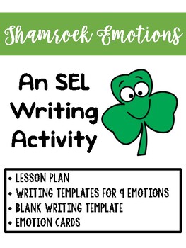 Preview of Shamrock Emotions - An SEL Writing Activity