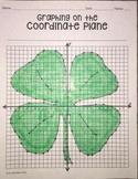 Shamrock - Graphing on the Coordinate Plane Mystery Picture