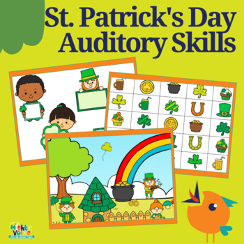 Preview of St. Patrick's Day Listening & Following Directions for Speech & Language Therapy
