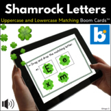 Shamrock Letters BOOM CARDS™ for St Patrick`s Day