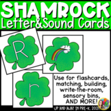 Shamrock Letters and Beginning Sounds Cards