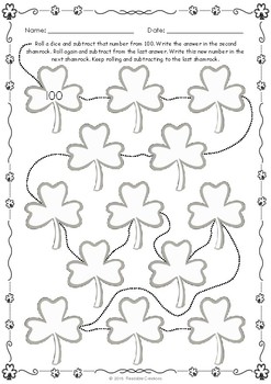 Shamrock Math Fun for St. Patrick’s Day by Readable Creations | TpT