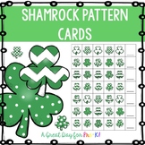 Shamrock Pattern Cards FREEBIE