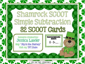 Preview of Shamrock SCOOT: Simple Subtraction