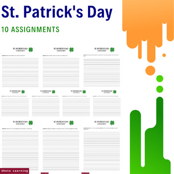 Preview of Shamrock Shenanigans: 10 Engaging Assignments for St. Patrick's Day