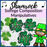 Shamrock Solfege Printable Composition Cards for Spring Mu