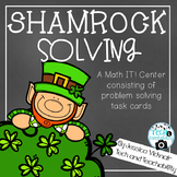 Shamrock Solving: Math Center for Practicing Word Problems