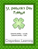 Shamrock, St Patrick's Day Pattern - Lined and Unlined - Freebie