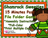 Shamrock Sweeties Quarter Past Time File Folder Game
