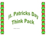 St. Patrick's Day Shamrockin' Critical Thinking Pack